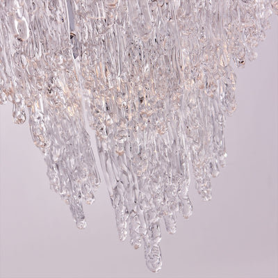 36'' Gisel 19 Light Polished Chrome Tiered Chandelier