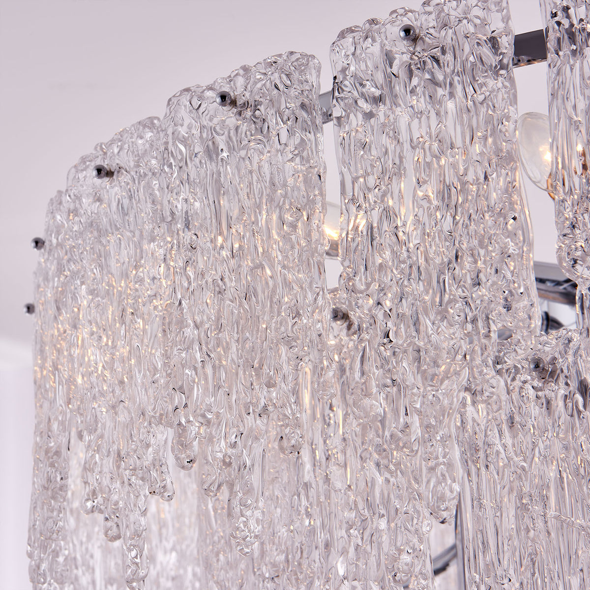 36'' Gisel 19 Light Polished Chrome Tiered Chandelier