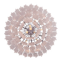 42'' Gisel 22 Light Polished Chrome Tiered Chandelier
