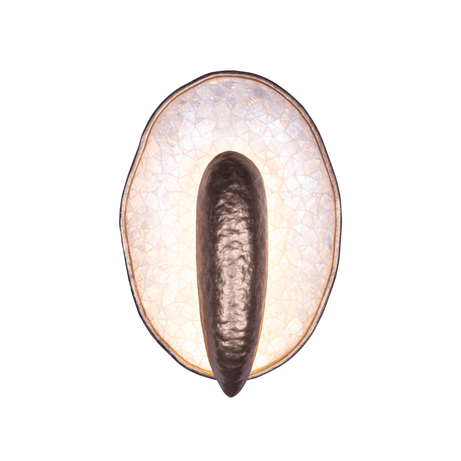8'' Spat 1 Light Pearlized Antique Brass Wall Sconce