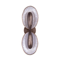 8'' Spat 2 Light Pearlized Antique Brass Wall Sconce