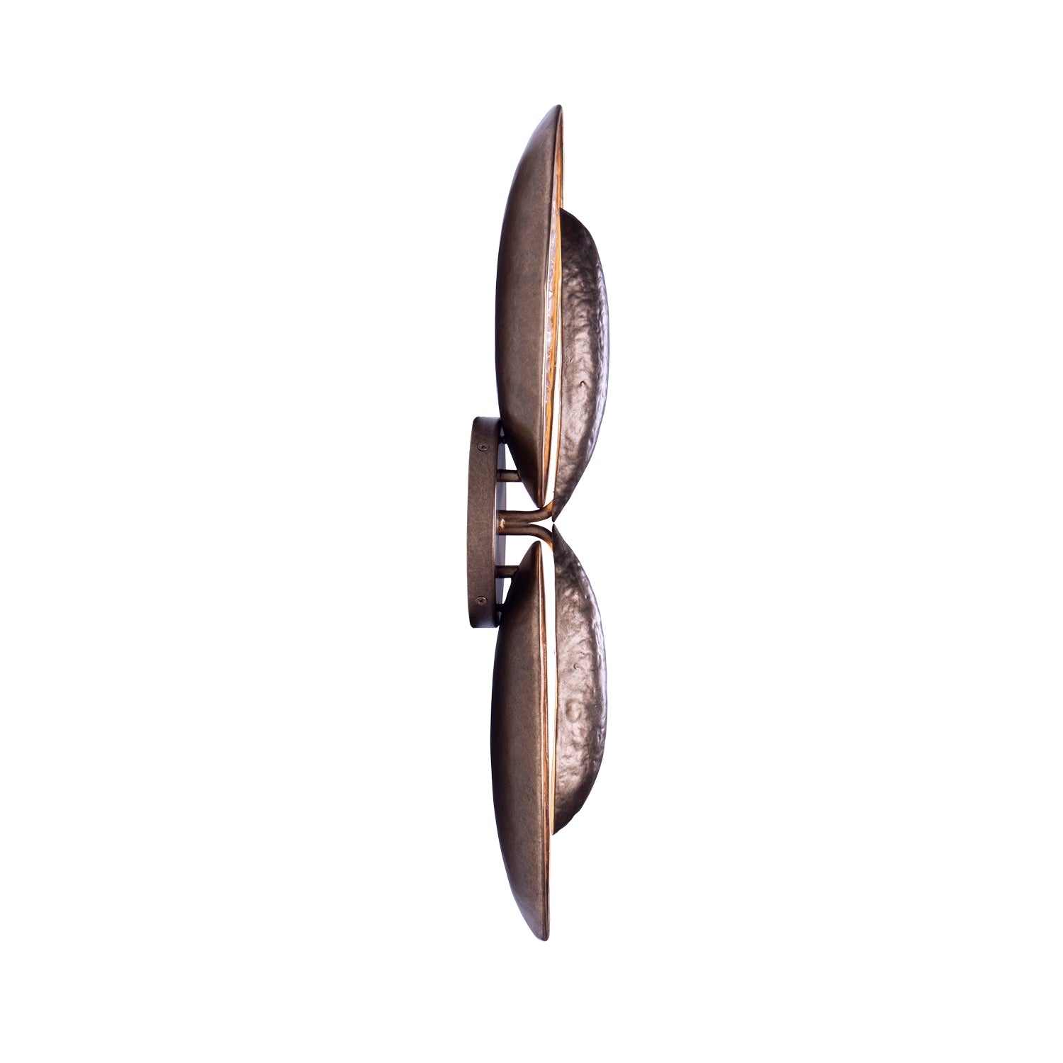 8'' Spat 2 Light Pearlized Antique Brass Wall Sconce
