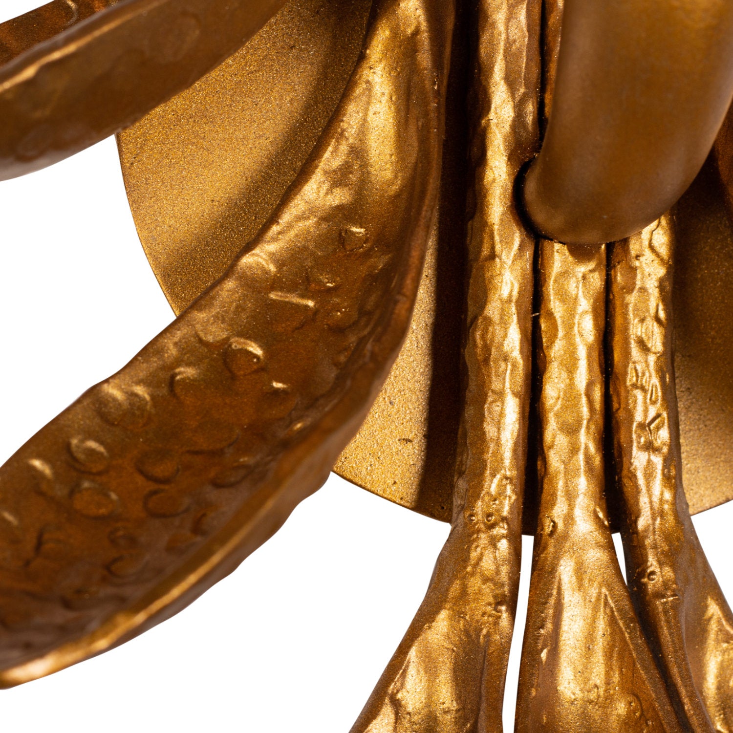 8.5'' Botanica 1 Light Warm Gold Wall Sconce