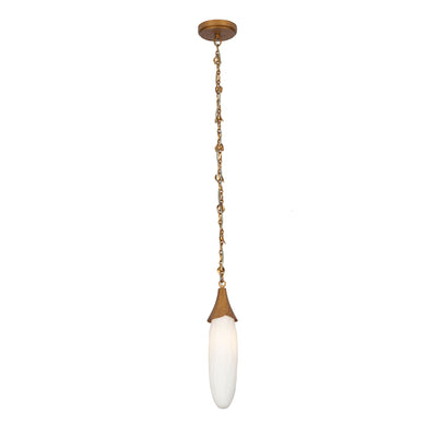 16'' Bougainvillea 1 Light Warm Gold Pendant