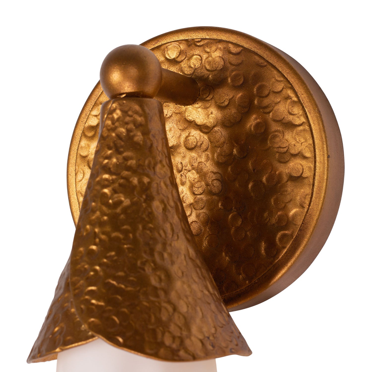 5'' Bougainvillea 1 Light Warm Gold Wall Sconce