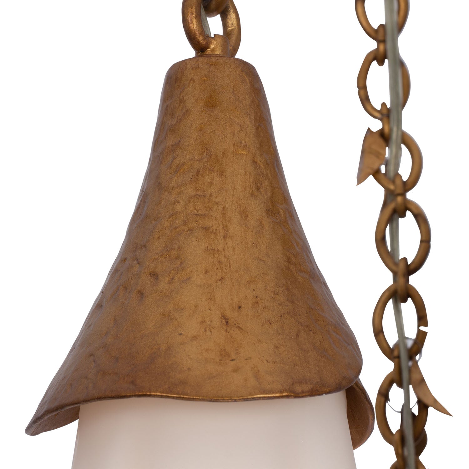 16'' Bougainvillea 3 Light Warm Gold Multi-Pendant
