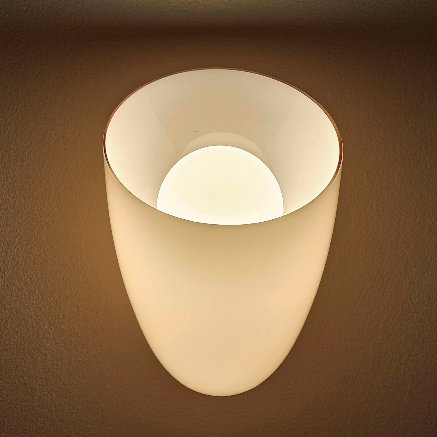 8'' Cocoon 1 Light Winter Brass Wall Sconce