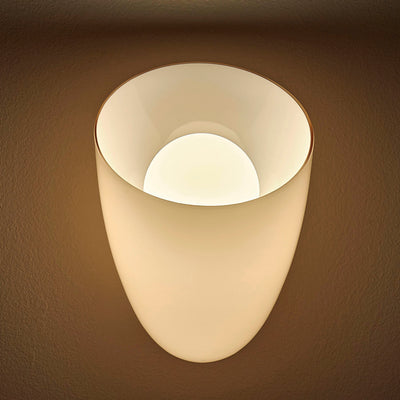 8'' Cocoon 1 Light Winter Brass Wall Sconce