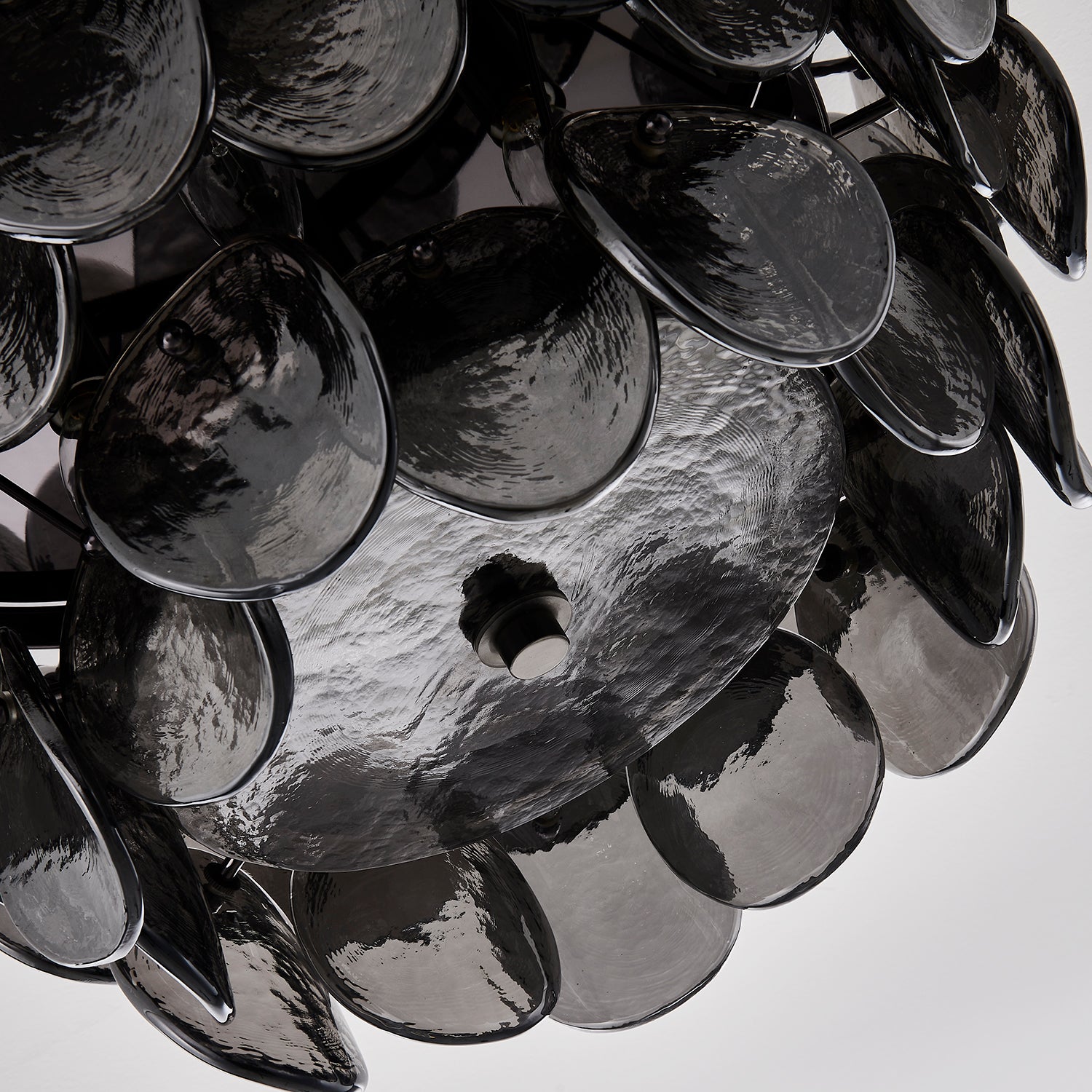 11.5'' Uroko 4 Light Black Nickel Flush Mount