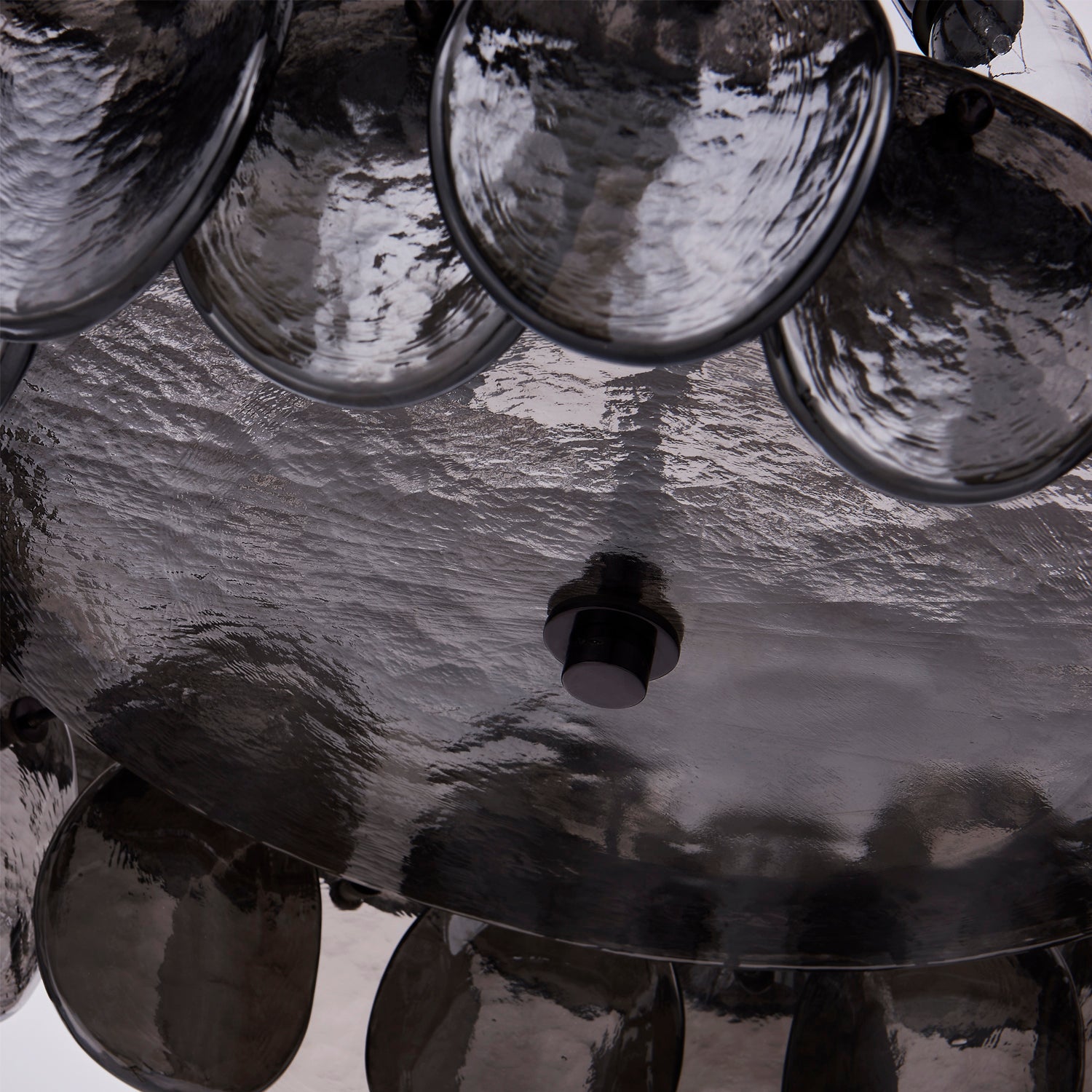 25'' Uroko 8 Light Black Nickel Chandelier