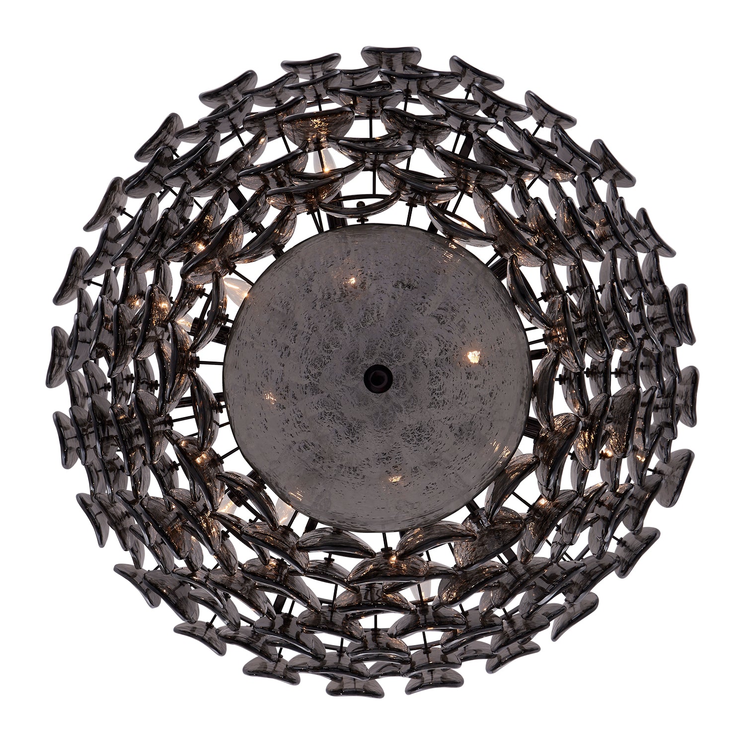 31'' Uroko 14 Light Black Nickel Chandelier