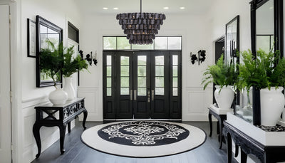 31'' Uroko 14 Light Black Nickel Chandelier