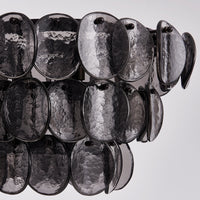 11'' Uroko 9 Light Black Nickel Linear Pendant