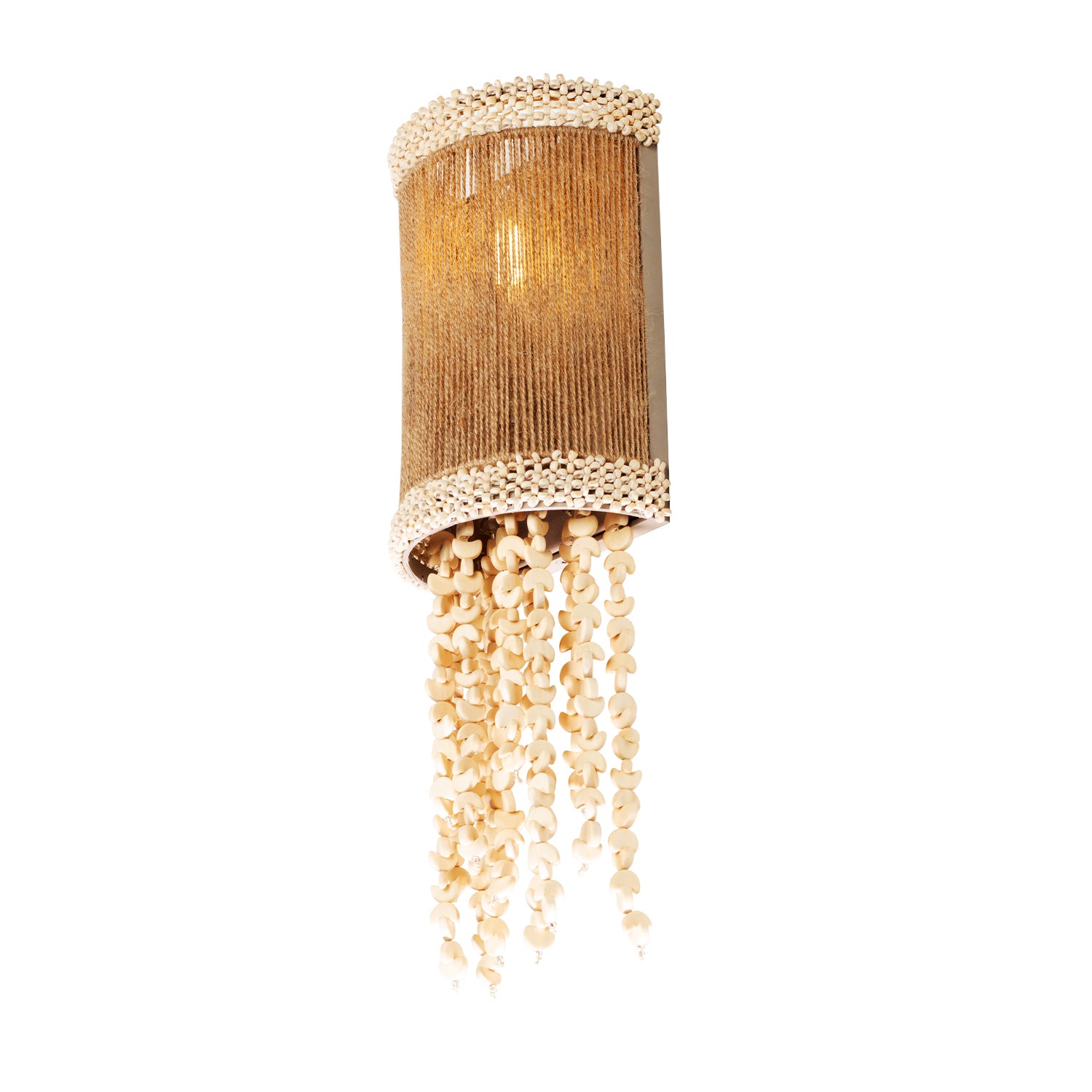 6'' Naturale 1 Light Jute Wall Sconce