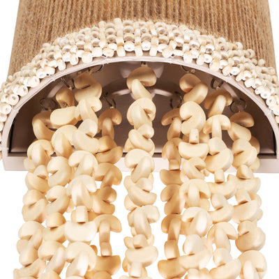 6'' Naturale 1 Light Jute Wall Sconce