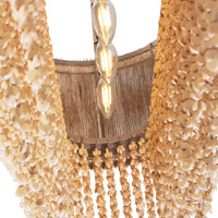 16'' Naturale 7 Light Jute Linear Pendant