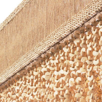16'' Naturale 7 Light Jute Linear Pendant