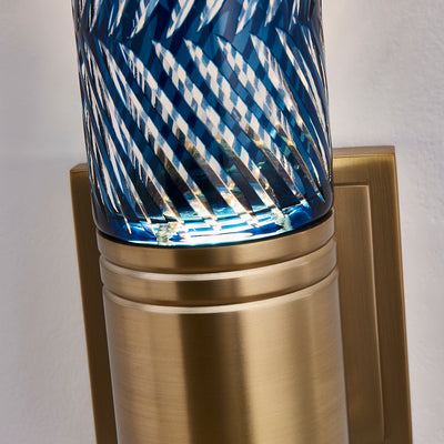 4.5'' Kiriko 1 Light Winter Brass Wall Sconce