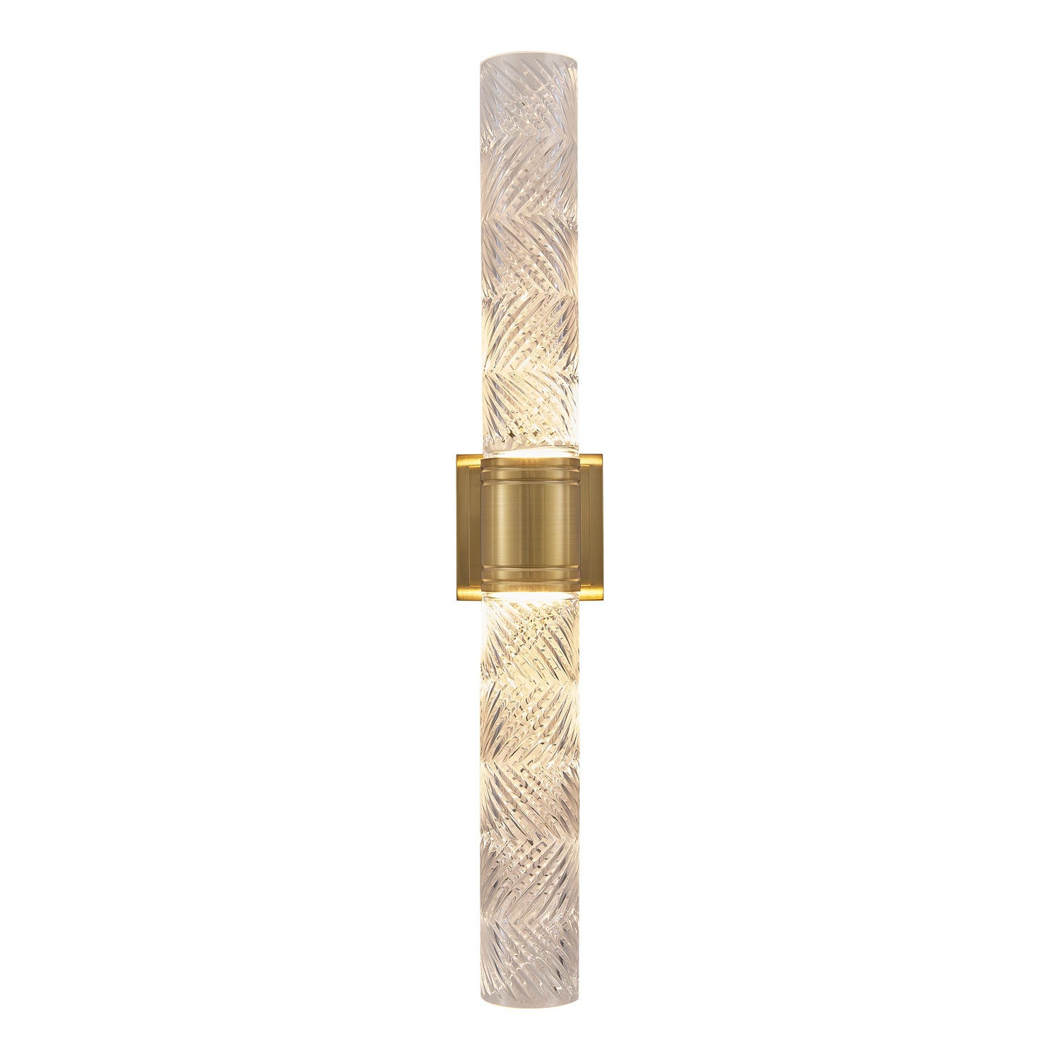 4.5'' Kiriko 2 Light Winter Brass Wall Sconce
