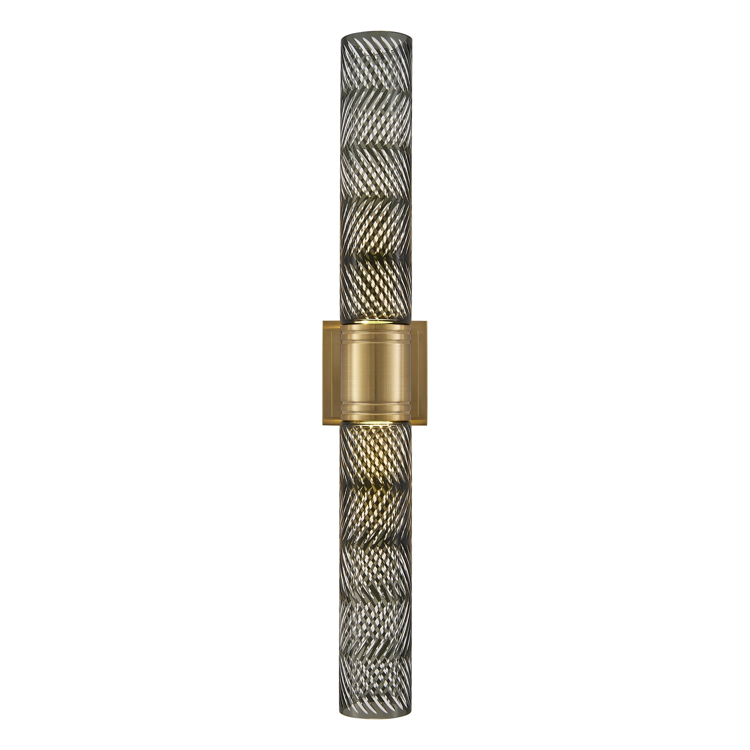 4.5'' Kiriko 2 Light Winter Brass Wall Sconce
