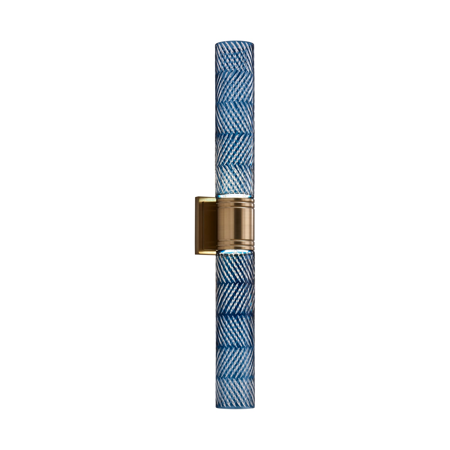 4.5'' Kiriko 2 Light Winter Brass Wall Sconce