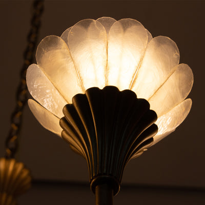 23.75'' Flora 8 Light Modern Gold Chandelier