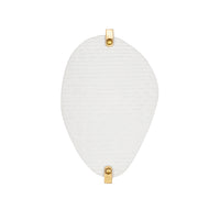 10'' Aliform 1 Light Oxidized Gold Leaf Wall Sconce