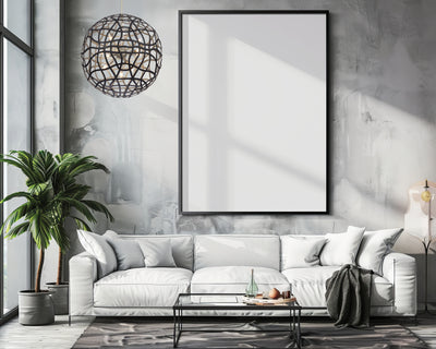 28'' Entice 13 Light Matte Black w/ Tarnish Silver Pendant
