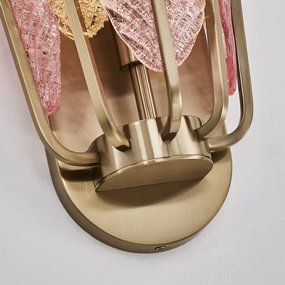 8'' Autumna 1 Light Brushed Champagne Gold Wall Sconce