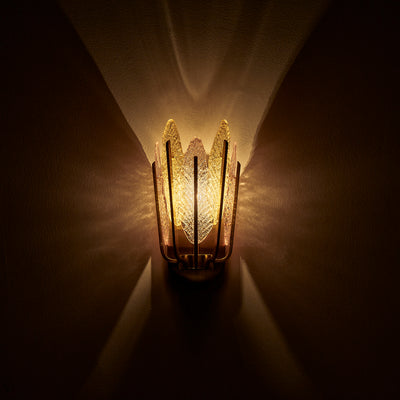 8'' Autumna 1 Light Brushed Champagne Gold Wall Sconce