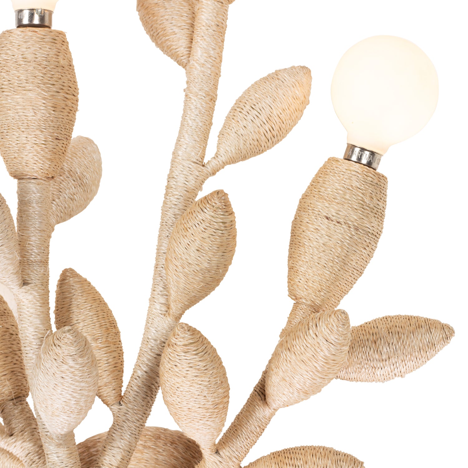 10'' Branche 4 Light Warm Ivory Wall Sconce