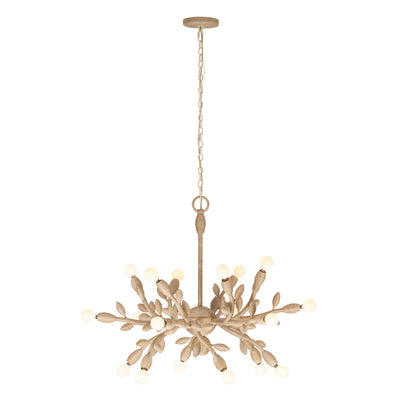29'' Branche 18 Light Warm Ivory Chandelier