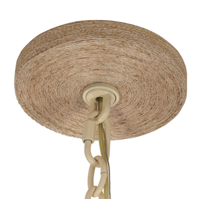 29'' Branche 18 Light Warm Ivory Chandelier
