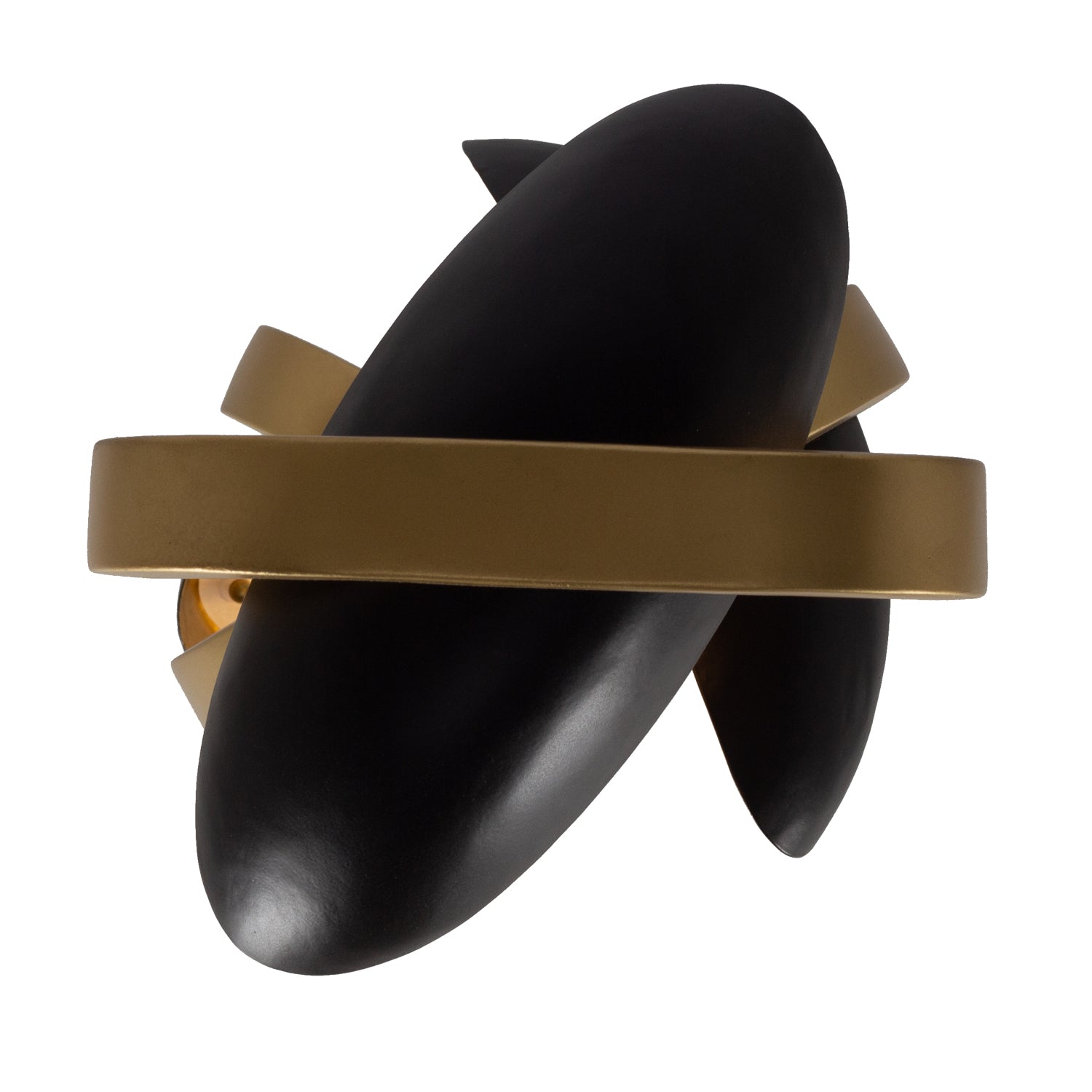 31'' Onyx 3 Light Brushed Gold/Satin Bronze Pendant