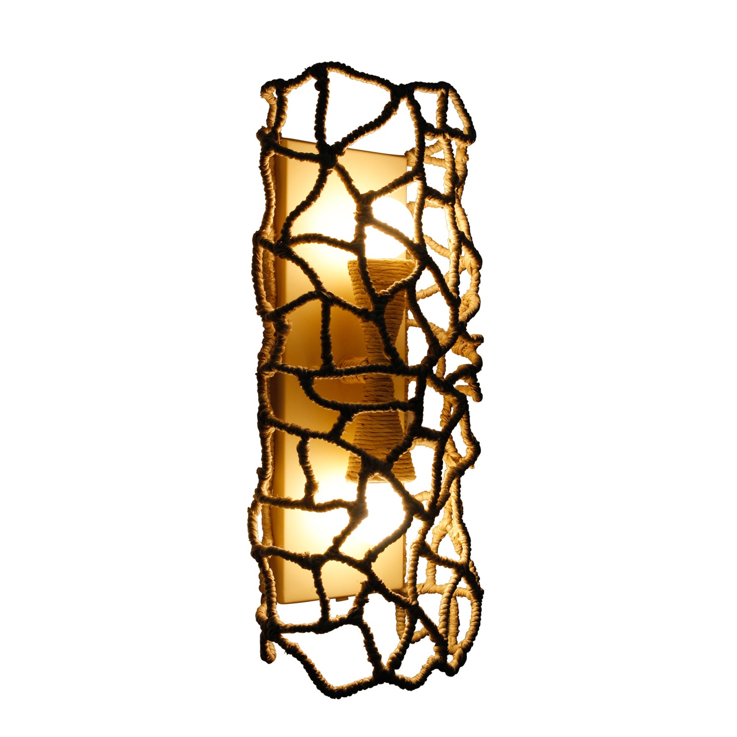 8'' Reef 2 Light Warm Ivory Wall Sconce