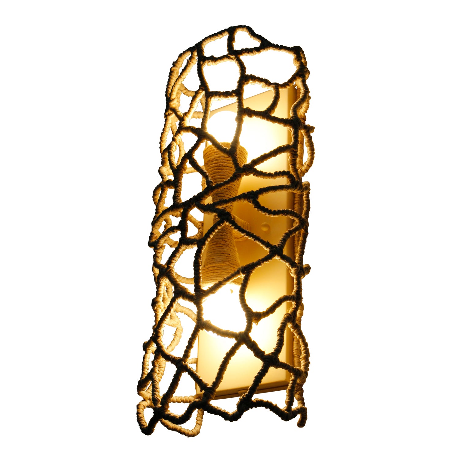 8'' Reef 2 Light Warm Ivory Wall Sconce