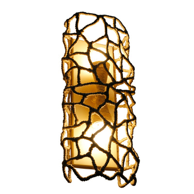 8'' Reef 2 Light Warm Ivory Wall Sconce