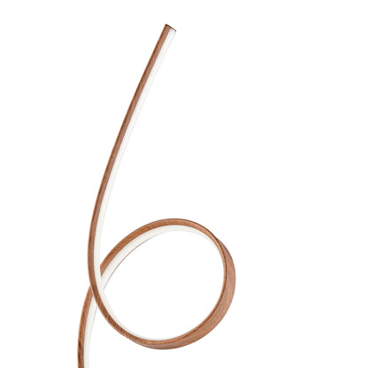 Amsterdam LED Wood 63" Floor Lamp | Dimmable