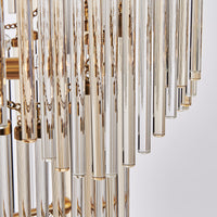 72.75'' Adorn 40 Light Vintage Brass Chandelier