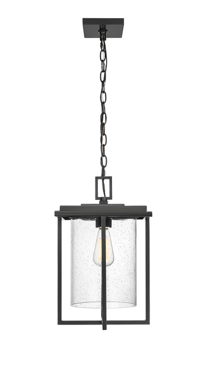 17.88'' Adair Powder Coated Black 1 Light Hanging Lantern