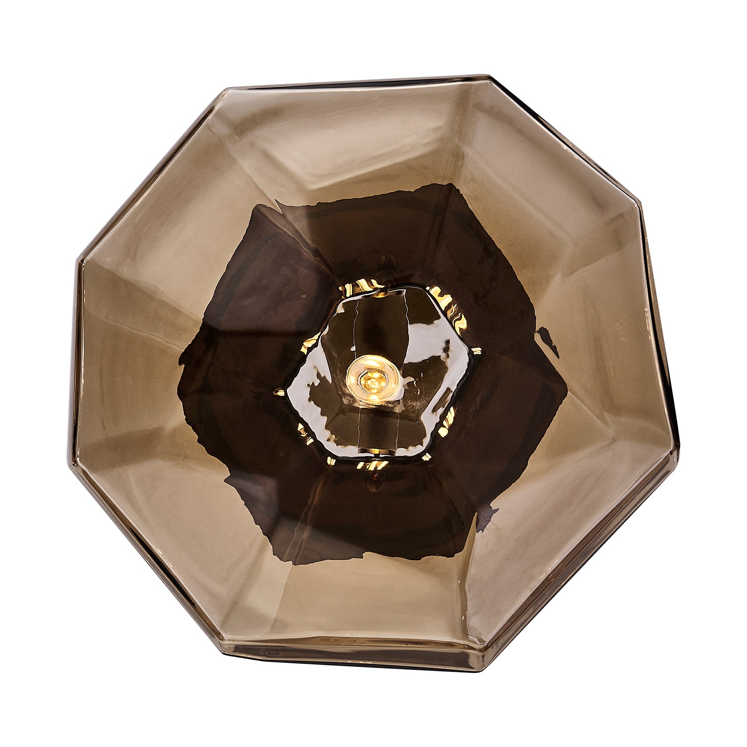 11'' Bolsa 1 Light Winter Brass Pendant