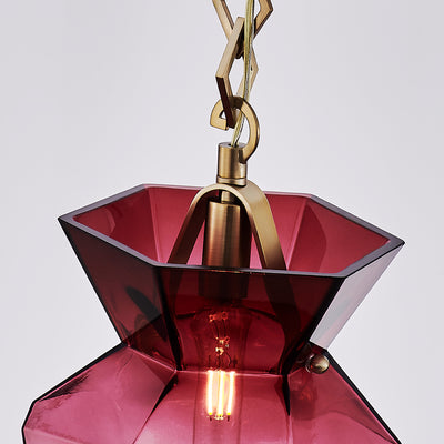 38'' Bolsa 6 Light Winter Brass Chandelier