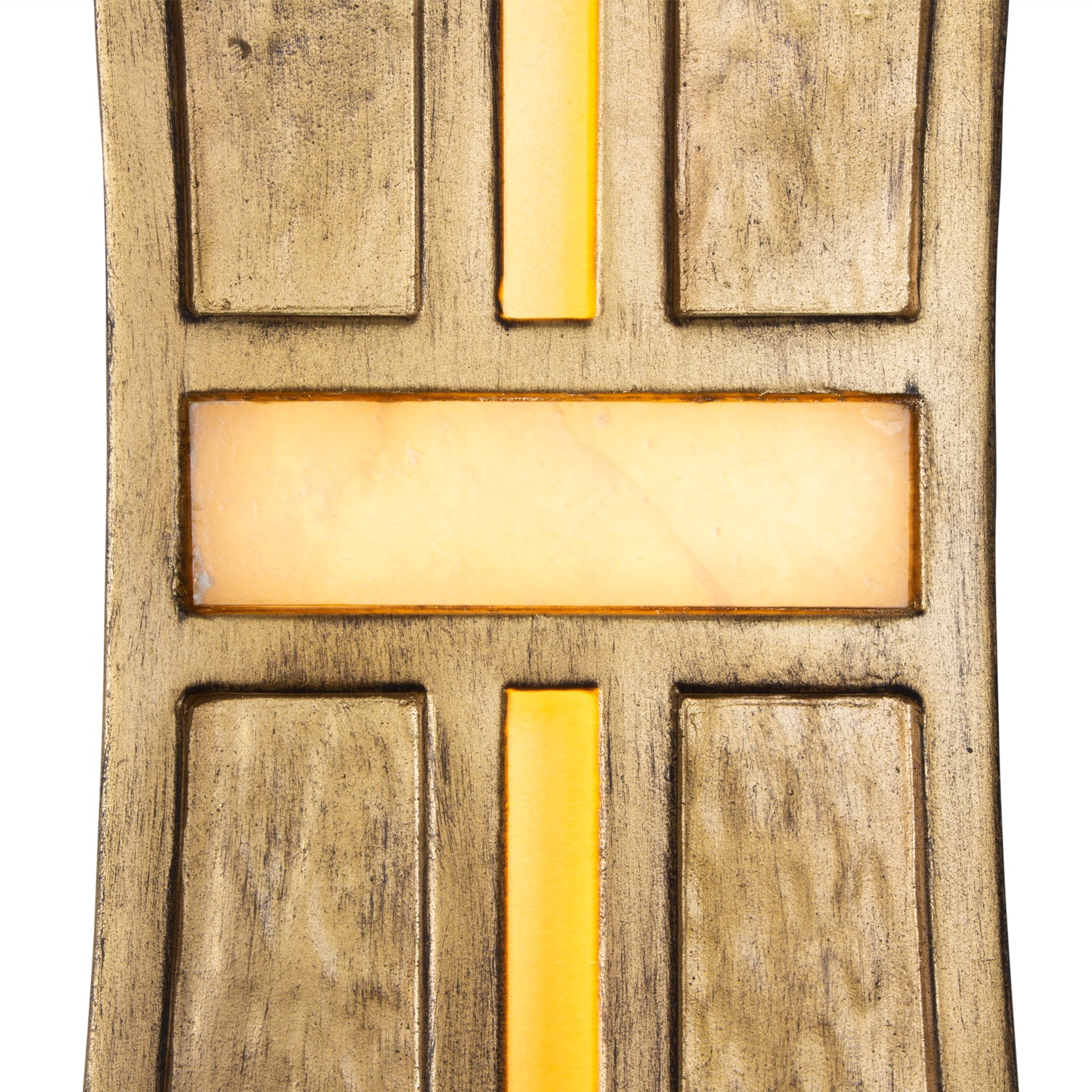 5.5'' Dos 2 Light Rustic Gold and Brushed Gold Wall Sconce