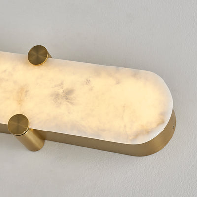 6.75'' Lumba 1 Light Winter Brass Wall Sconce