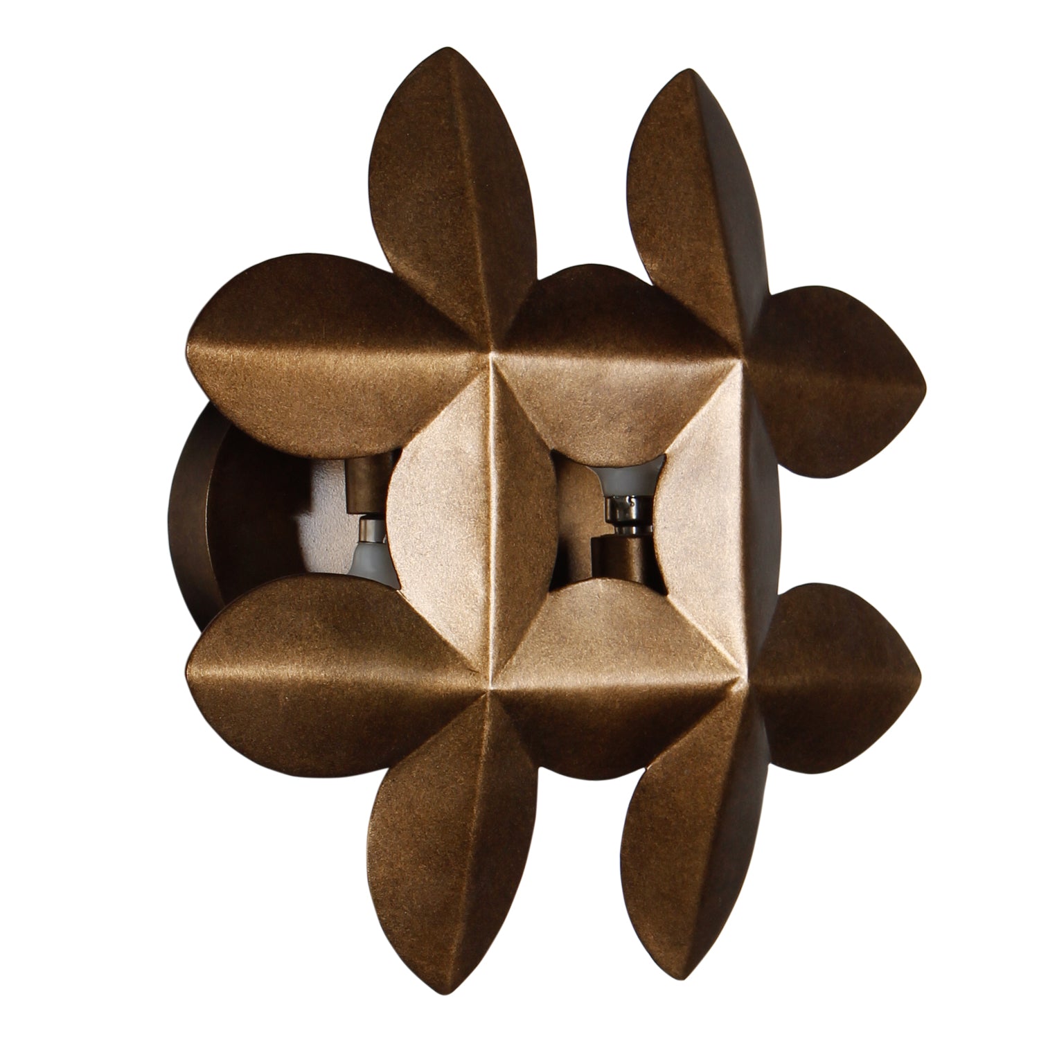 10.75'' Vittoria 2 Light Pearlized Antique Brass Wall Sconce