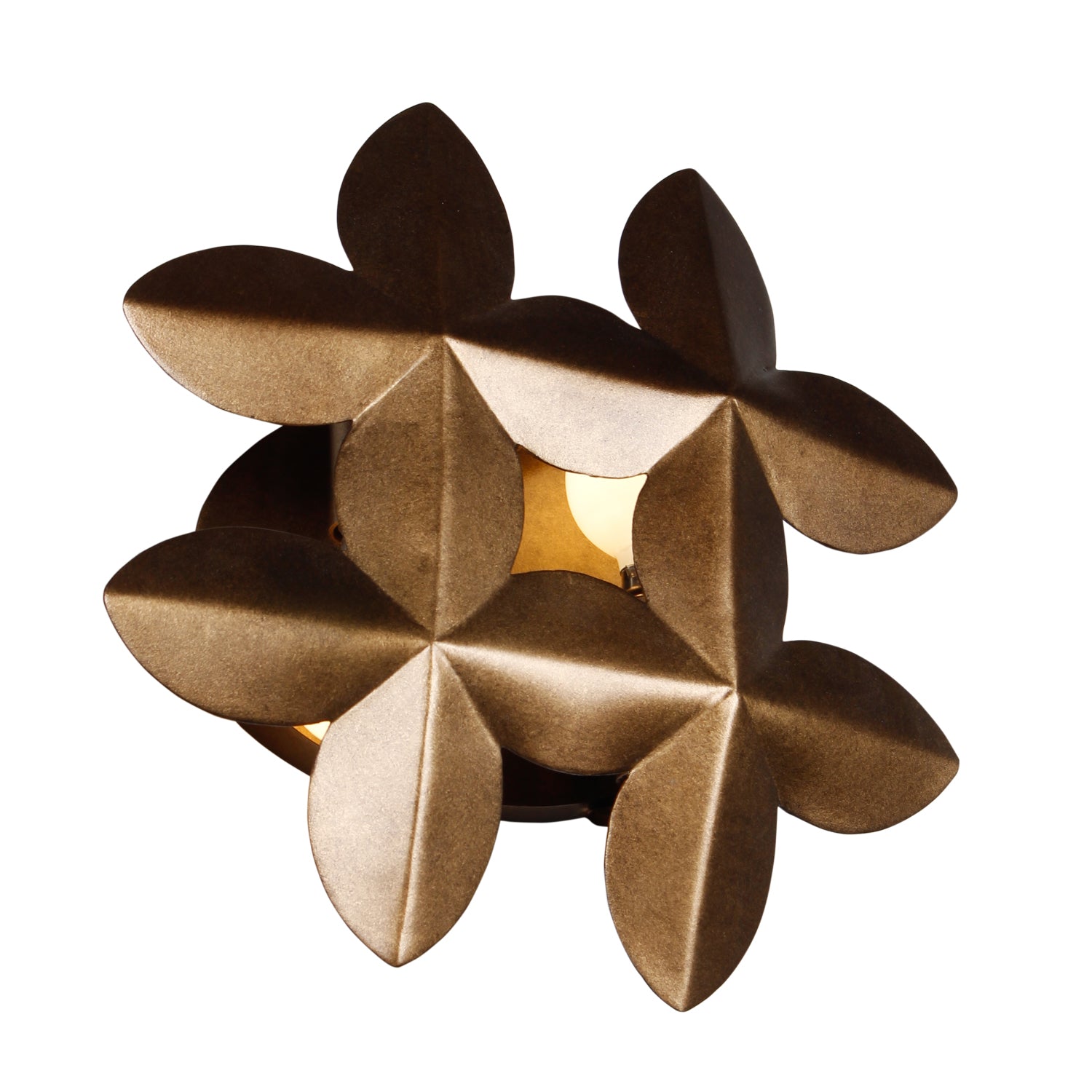 10.75'' Vittoria 2 Light Pearlized Antique Brass Wall Sconce