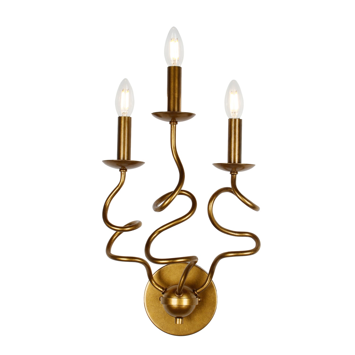 11'' Rizo 3 Light Oil Rubbed Bronze Wall Sconce