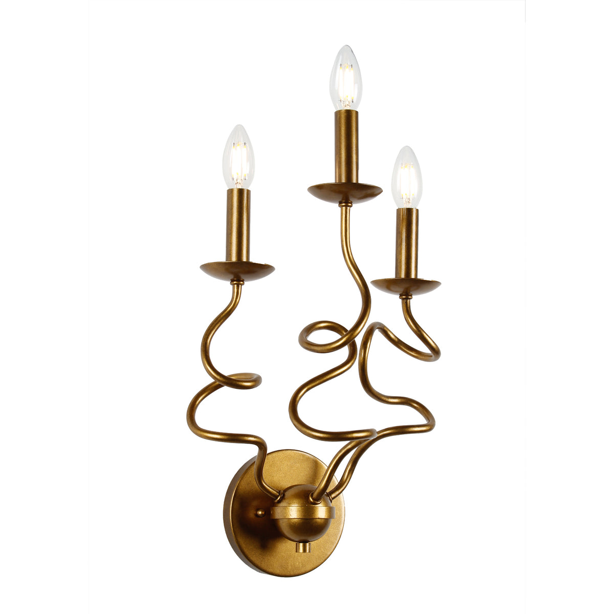11'' Rizo 3 Light Oil Rubbed Bronze Wall Sconce