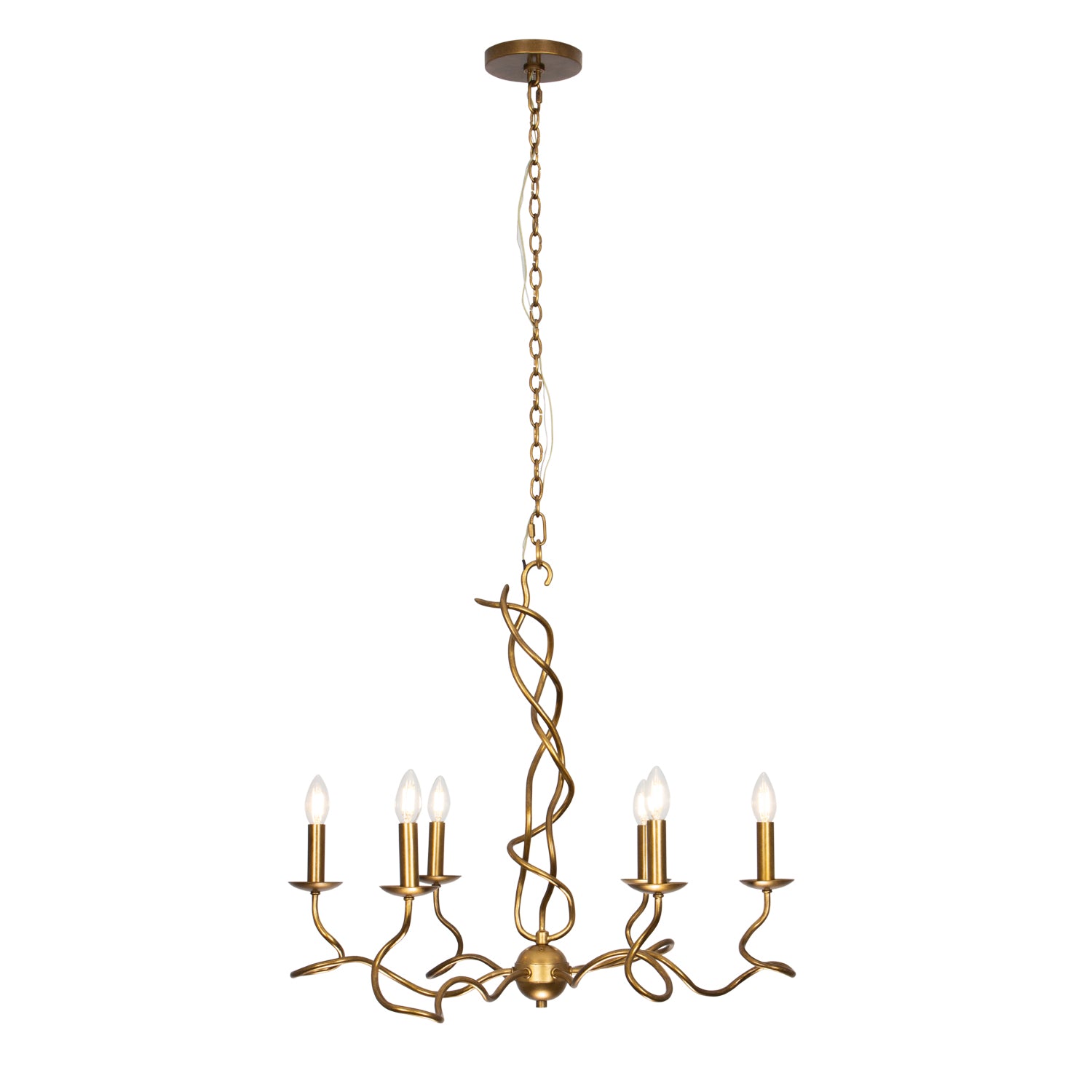 26'' Rizo 6 Light Oil Rubbed Bronze Chandelier