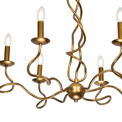 26'' Rizo 6 Light Oil Rubbed Bronze Chandelier